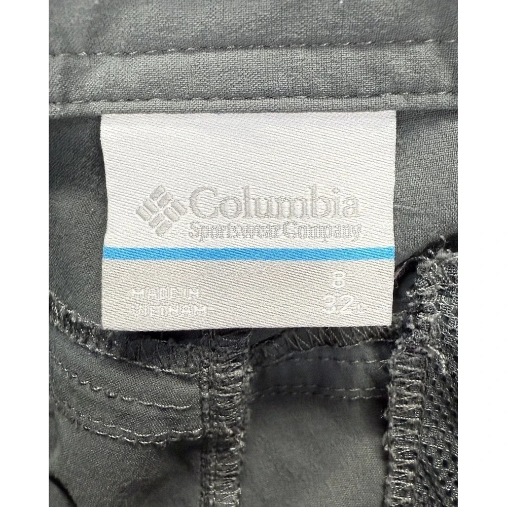 Columbia PFG Performance Women's 8x32L Lightweight Rolled Tabs Outdoor Pants - Picture 9 of 10